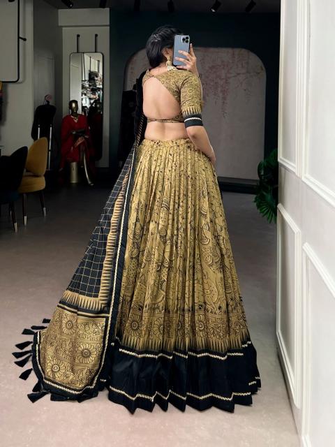 Artriddhs Dola silk D NO DEGITAL 25 Yellow Surat lehenga choli wholesale market